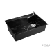 Врезная мойка EMAR EMB-660(TOP) Black Elegant