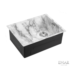 Мойка подстольный монтаж EMB-540(UN) White Elegant