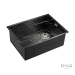 Мойка подстольный монтаж EMB-540(UN) Black Elegant