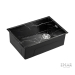 Мойка подстольного монтажа EMB-660(UN) Black Elegant