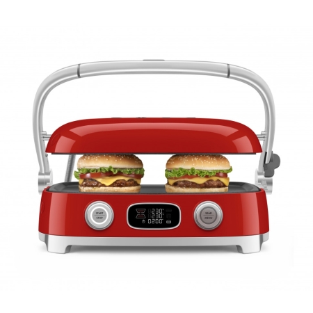Гриль многофункциональный SMEG MGF01RDEU