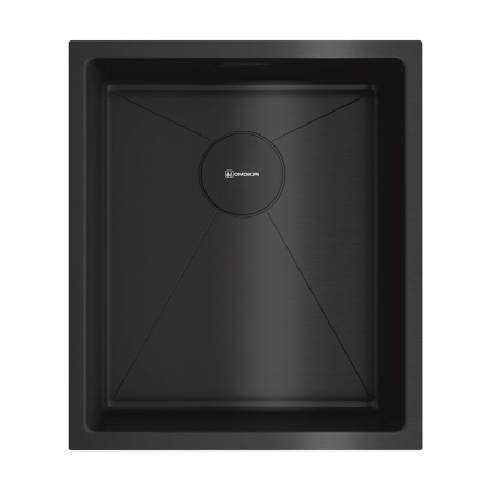 Мойка подстольный монтаж OMOIKIRI Taki 38-U/IF-GB графит