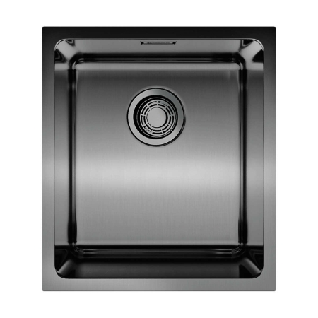 Мойка подстольный монтаж OMOIKIRI Tadzava 39-U/I-GM вороненая сталь