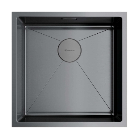 Мойка подстольный монтаж OMOIKIRI Taki 44-U/IF-GM вороненая сталь