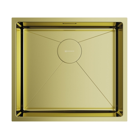 Мойка подстольный монтаж OMOIKIRI Taki 49-U/IF-LG светлое золото