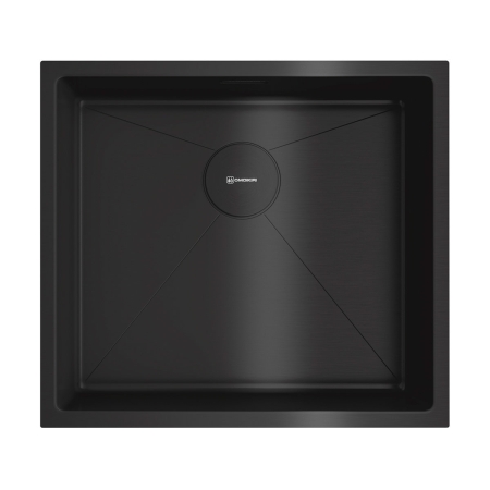 Мойка подстольный монтаж OMOIKIRI Taki 49-U/IF-GB графит