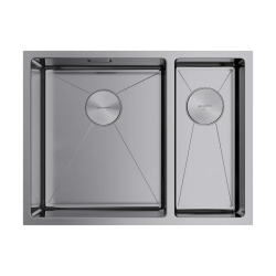 Мойка подстольный монтаж OMOIKIRI Taki 58-2-U/IF-IN-L нержавеющая сталь