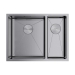 Мойка подстольный монтаж OMOIKIRI Taki 58-2-U/IF-IN-L нержавеющая сталь