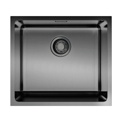 Мойка подстольный монтаж OMOIKIRI Tadzava 49-U/I-GM вороненая сталь