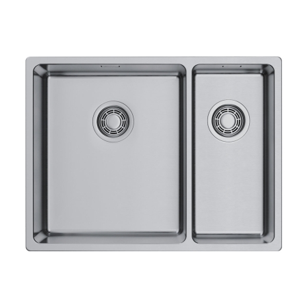 Мойка подстольный монтаж OMOIKIRI Tadzava 58-2-U/I-IN-L ULTRA 15 нержавеющая сталь
