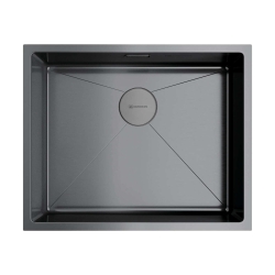 Мойка подстольный монтаж OMOIKIRI Taki 54-U/IF-GM вороненая сталь