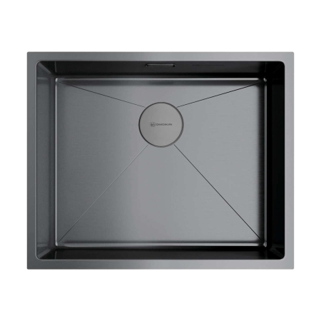 Мойка подстольный монтаж OMOIKIRI Taki 54-U/IF-GM вороненая сталь