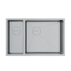 Мойка подстольный монтаж OMOIKIRI Taki 69-2-U/IF-IN-R нержавеющая сталь