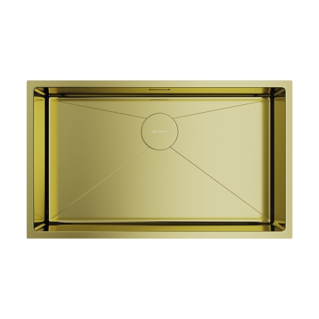 Мойка подстольный монтаж OMOIKIRI Taki 74-U/IF-LG светлое золото