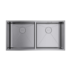 Мойка подстольный монтаж OMOIKIRI Taki 86-2-U/IF-IN нержавеющая сталь