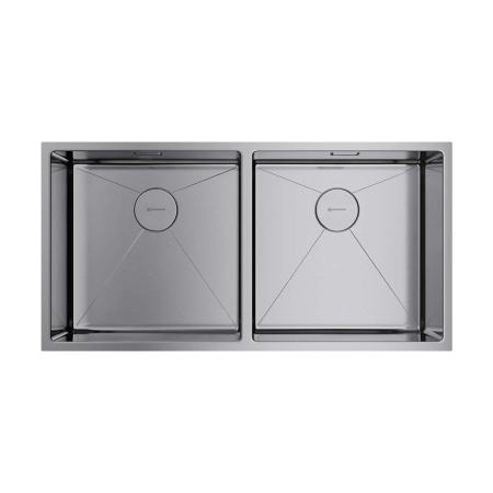 Мойка подстольный монтаж OMOIKIRI Taki 86-2-U/IF-IN нержавеющая сталь