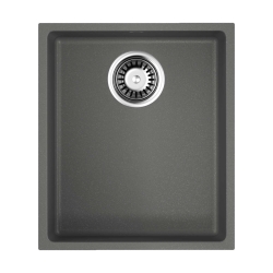 Мойка подстольный монтаж OMOIKIRI Bosen 38-U-PL Tetogranit/платина