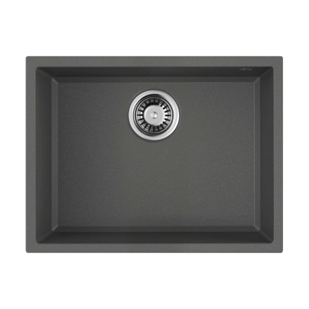 Мойка подстольный монтаж OMOIKIRI Tedori 54-U-PL Tetogranit/платина