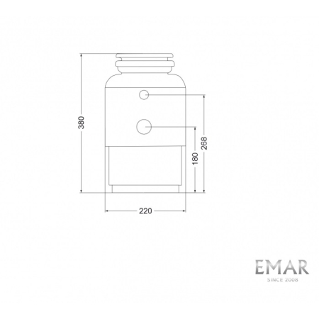 Измельчитель EMAR ATC-KZ560A