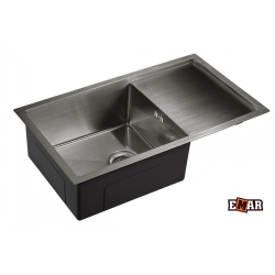 Мойка подстольный монтаж EMAR EMB-124 PVD Nano Dark