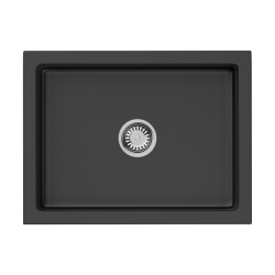 Мойка подстольный монтаж OMOIKIRI Mikura 61-BL Natceramic/черный
