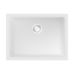 Мойка подстольный монтаж OMOIKIRI Okinoshima 61-U/I-WH Natceramic/белый