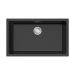Мойка подстольный монтаж OMOIKIRI Okinoshima 76-U/I-BL Natceramic/черный