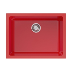 Мойка подстольный монтаж OMOIKIRI Okinoshima 61-U/I-TO Glossy Natceramic/toscana глянцевый