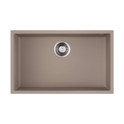 Мойка подстольный монтаж OMOIKIRI Tedori 66-U-SA Tetogranit/бежевый