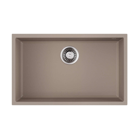 Мойка подстольный монтаж OMOIKIRI Tedori 66-U-SA Tetogranit/бежевый