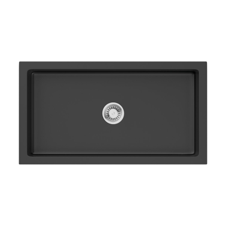 Мойка подстольный монтаж OMOIKIRI Mikura 83-BL Natceramic/черный