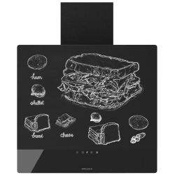 Пристенная вытяжка KRONA DOMENIKA 600BLACKS