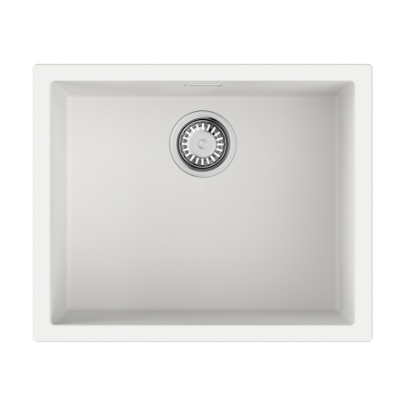 Мойка подстольный монтаж OMOIKIRI Yamakawa 55T-U/I-WH Tetogranit/белый