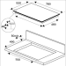 Индукционная варочная поверхность BERTAZZONI P784IC1B2NEE