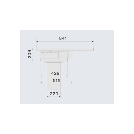 Индукционная варочная поверх.с интегрир. вытяжкой FALMEC ZERO