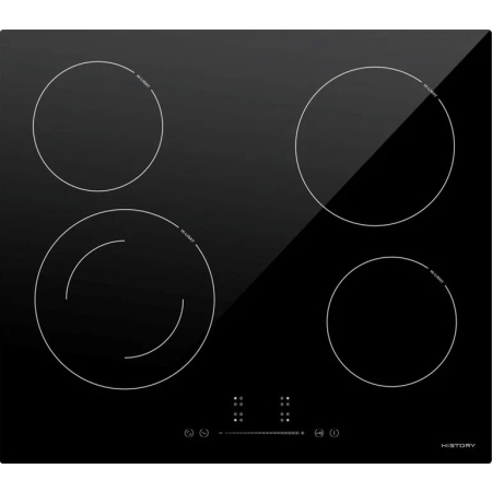 Электрическая варочная поверхность History HC6411BBK