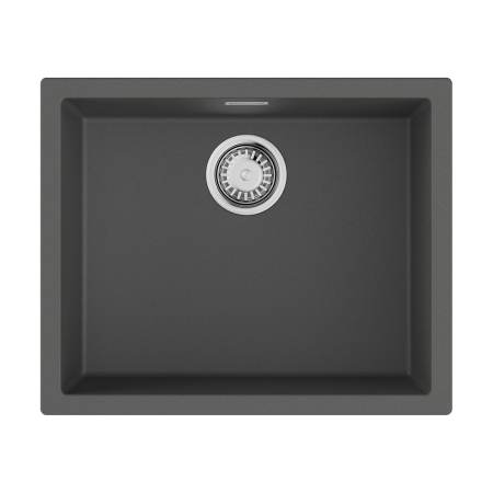 Мойка подстольный монтаж OMOIKIRI Yamakawa 55T-U/I-BL Tetogranit/черный
