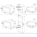 Встраиваемая микроволновая печь SMEG FMI120B3