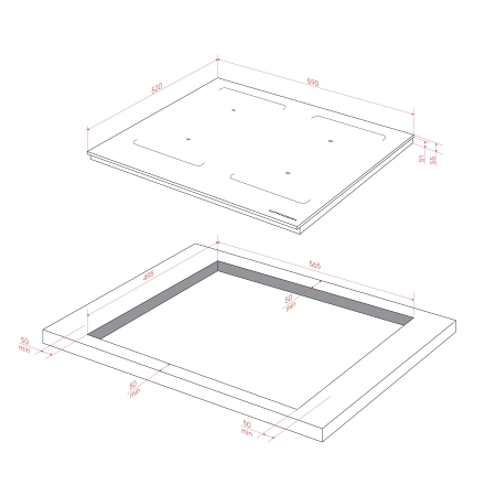 Индукционная варочная поверхность KUPPERSBERG ICI629