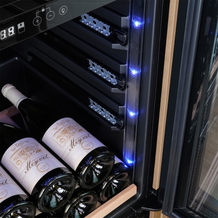 Соло винный холодильник Meyvel MV77PRO-KBT2 (Натуральный бук)