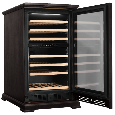 Соло винный холодильник Meyvel MV77PRO-KBT2 (Тёмный шоколад)