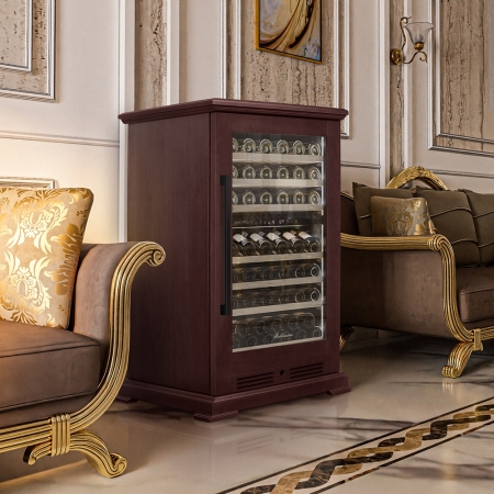 Соло винный холодильник Meyvel MV77PRO-KBT2 (Спелая вишня)