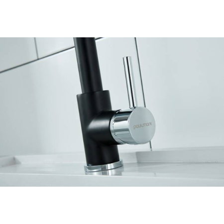 Смеситель Paulmark KASSEL антрацит