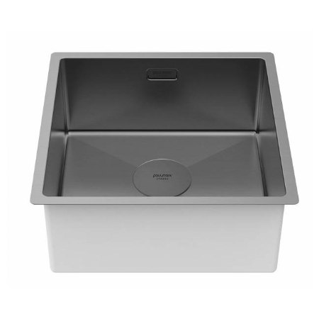 Мойка подстольный монтаж Paulmark GERBERG 44UNI вороненая сталь