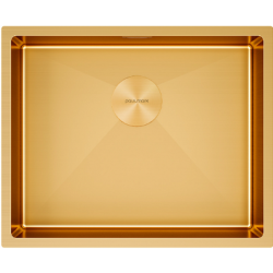 Мойка подстольный монтаж Paulmark NEXT 54UNI брашированное золото