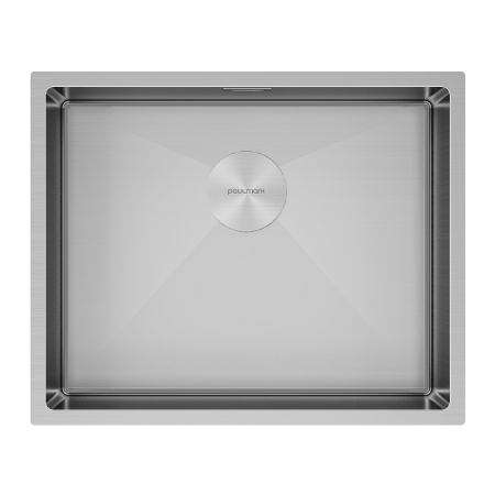 Мойка подстольный монтаж Paulmark NEXT 54UNI брашированная нержавеющая сталь