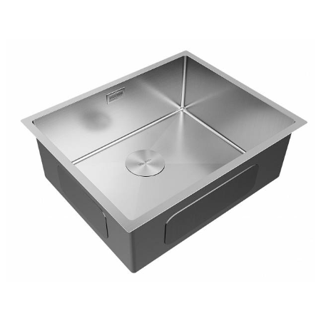 Мойка подстольный монтаж Paulmark NEXT 54UNI брашированная нержавеющая сталь