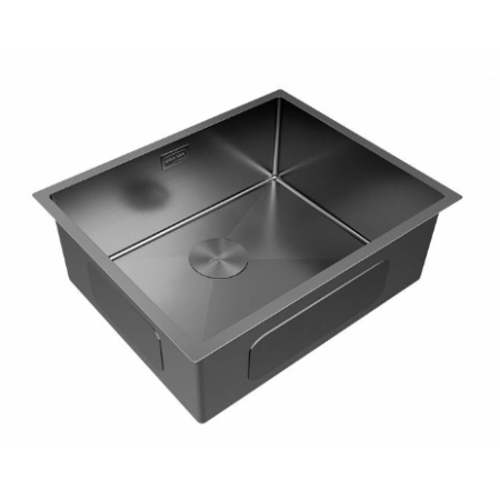 Мойка подстольный монтаж Paulmark NEXT 54UNI вороненая сталь