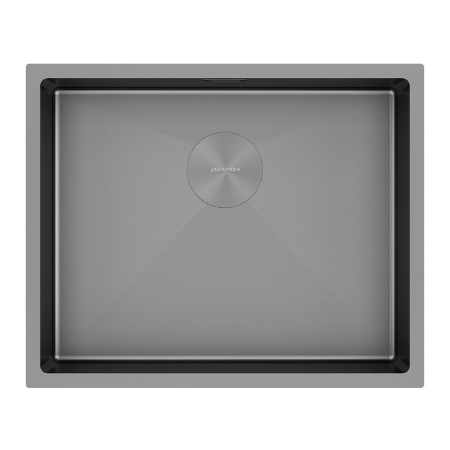 Мойка подстольный монтаж Paulmark NEXT 54UNI матовый серый