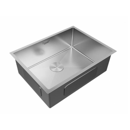 Мойка подстольный монтаж Paulmark NEXT 58UNI брашированная нержавеющая сталь